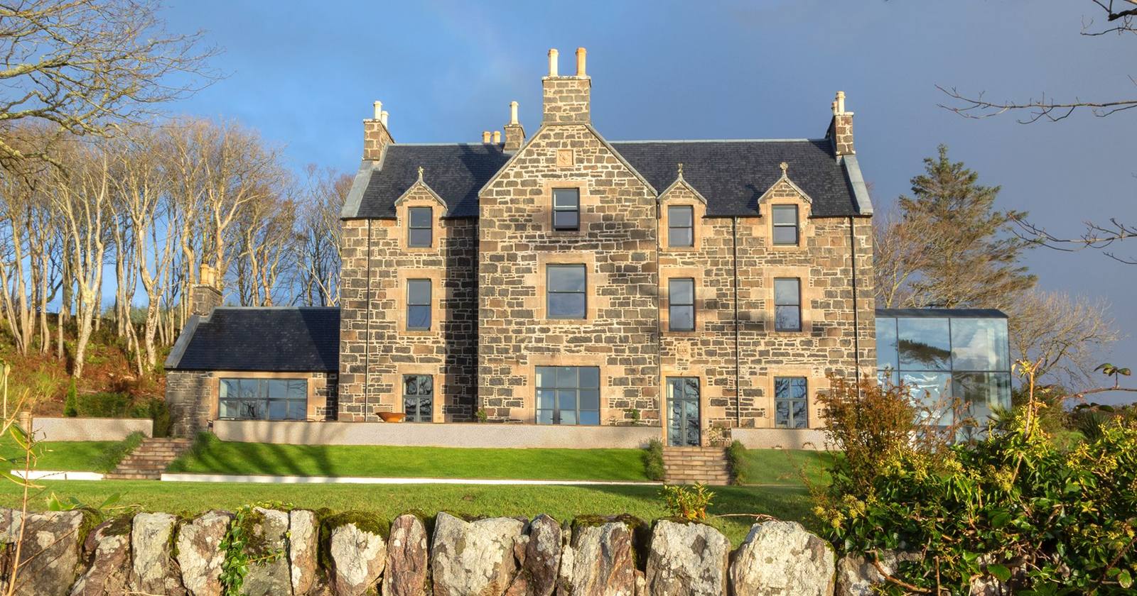 Cairnmore House, a Victorian stone house on Islay